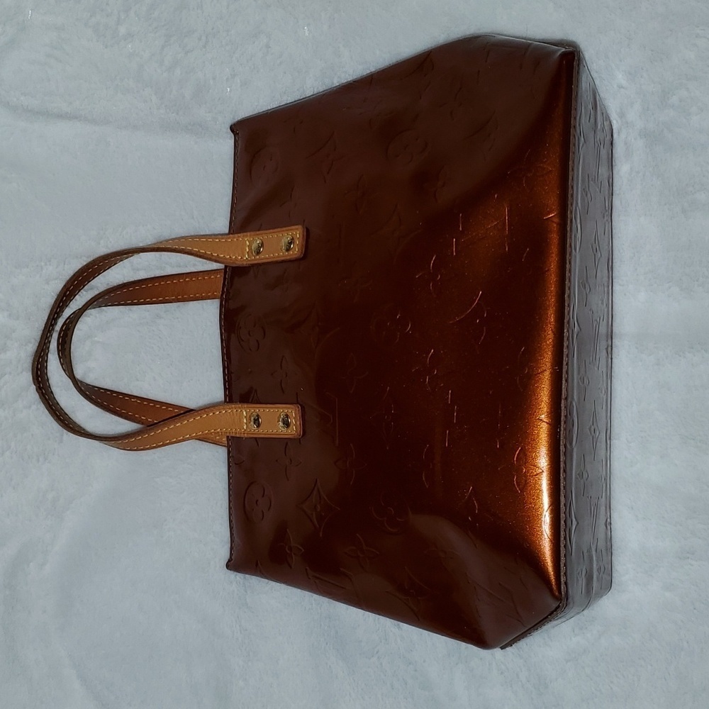 Louis Vuitton Monogram Vernis Reade PM Bronze Brown - Picture 2 of 14